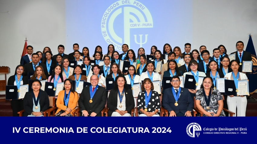 IV Ceremonia de Colegiatura Piura 2024