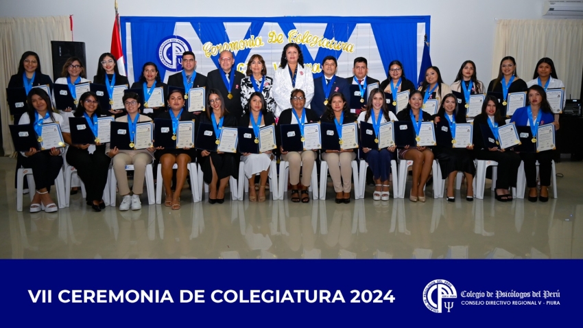 VII Ceremonia de Colegiatura 2024