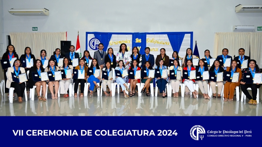 VIII Ceremonia de Colegiatura 2024