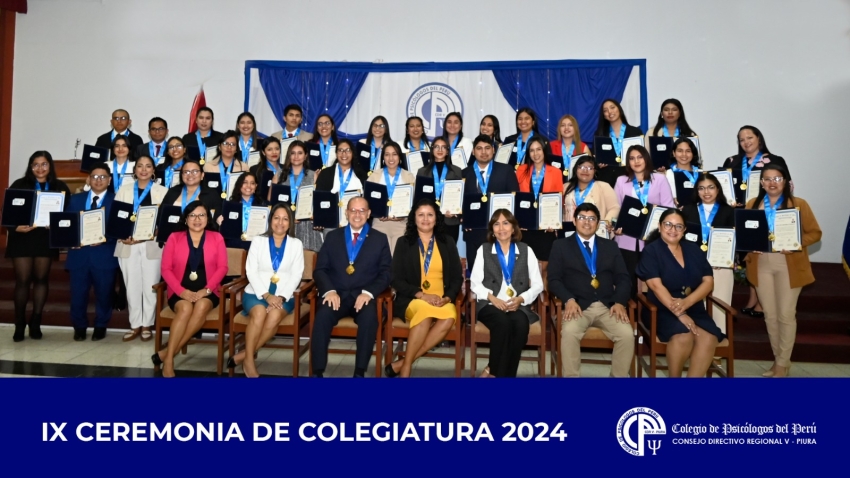 IX Ceremonia de Colegiatura 2024