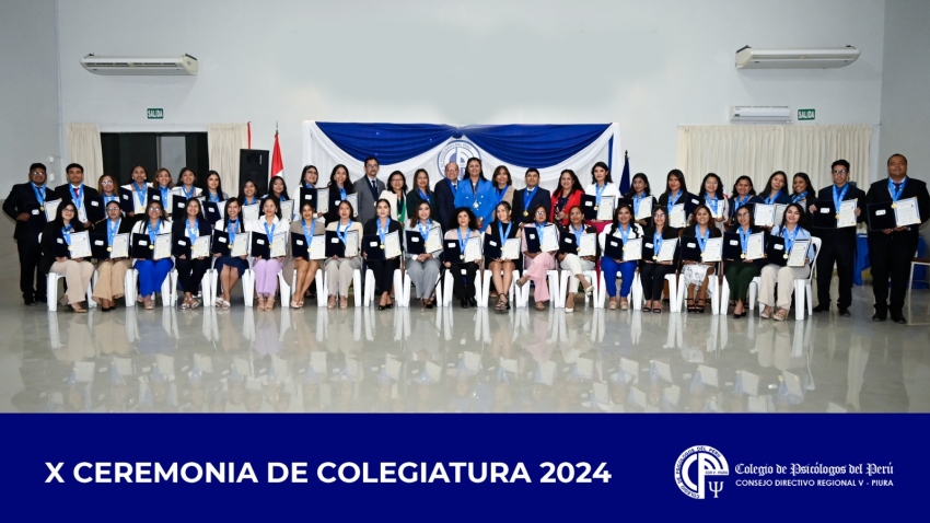 Ceremonia de colegiatura