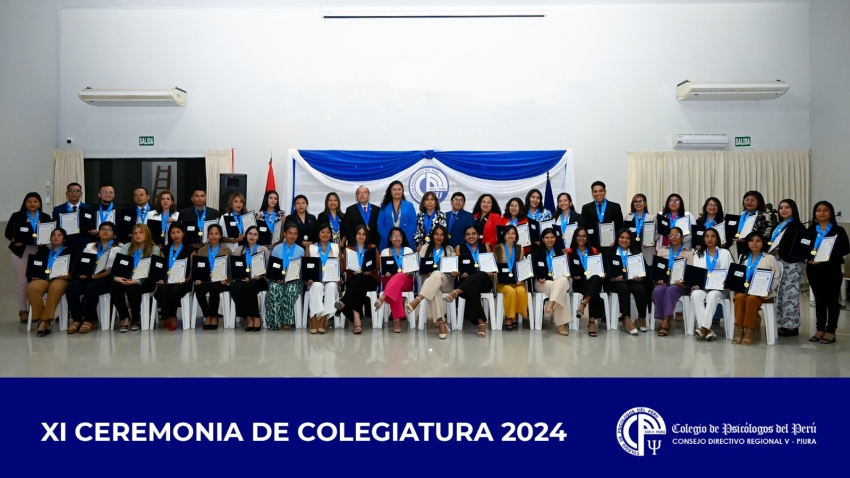 XI Ceremonia de Colegiatura 2024