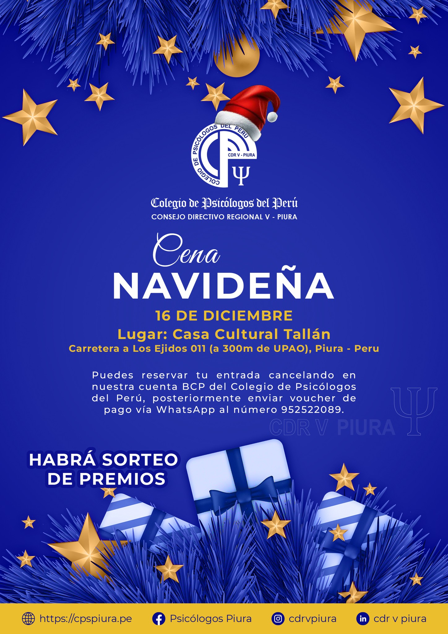 16NOV CENA NAVIDEÑA