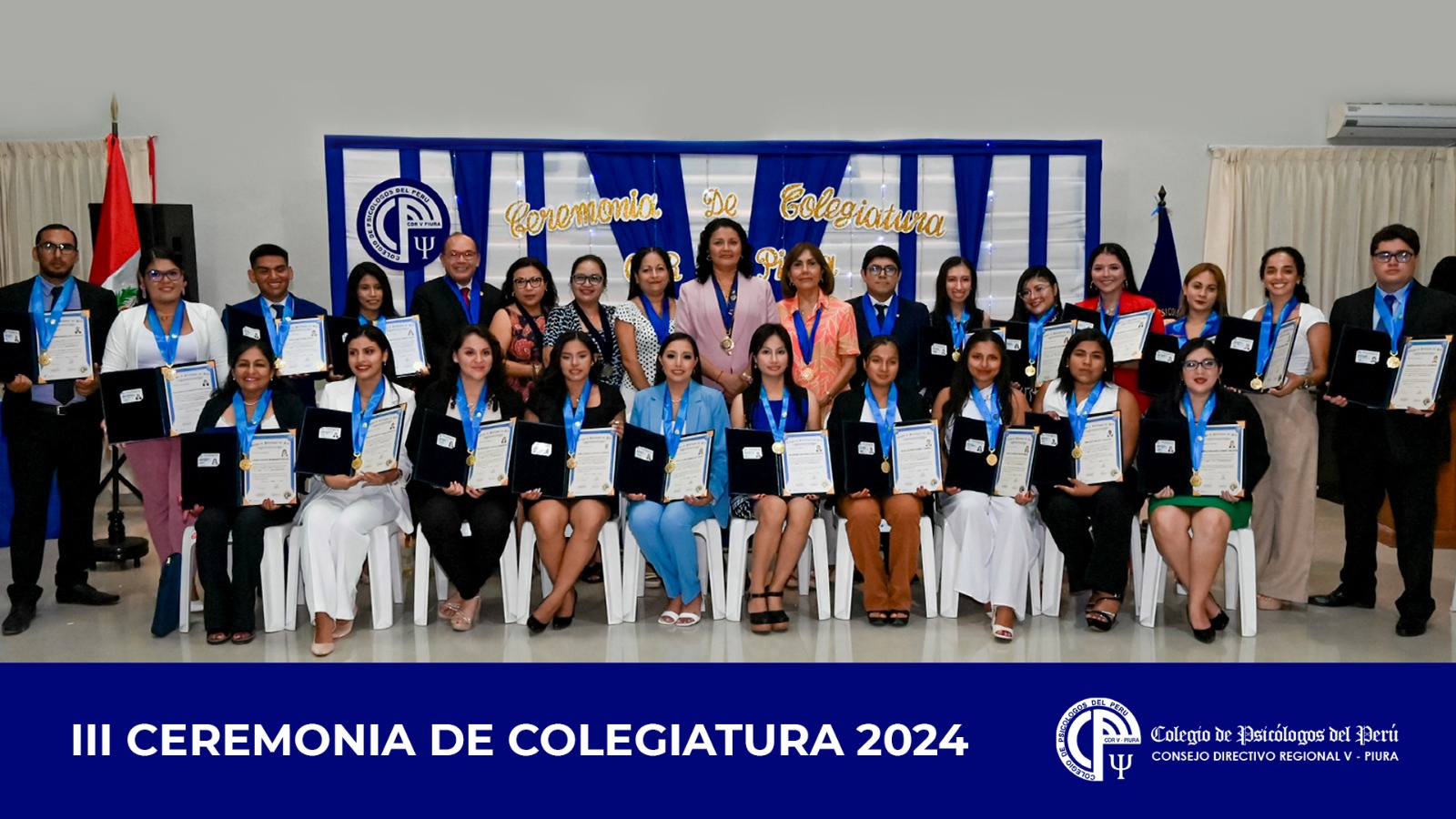 III Ceremonia de Colegiatura 2024