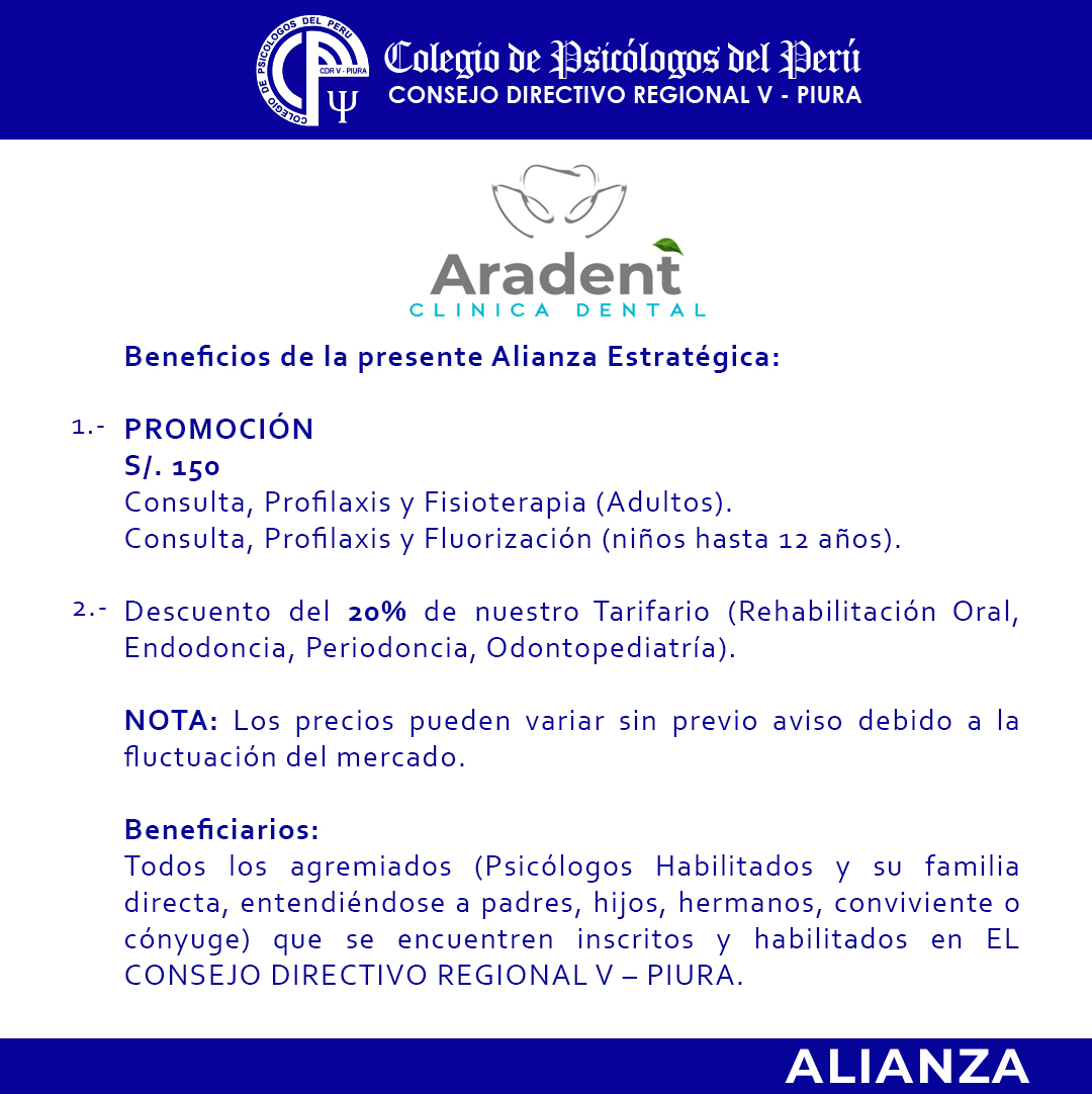  R. CLINICA ARADENT